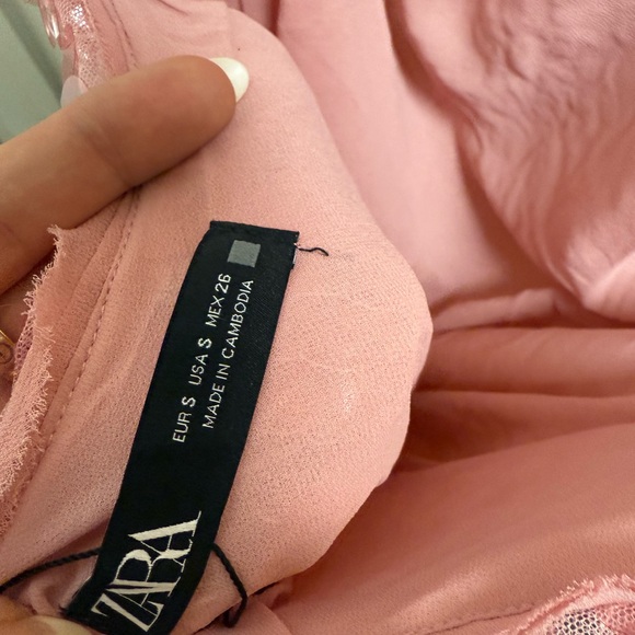 Pink Sequin Halter Dress - Picture 3 of 3